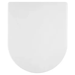 Schulte Wc Déclipsable - Avec Frein De Chute - Lunette Et Couvercle - Duroplast - Blanc