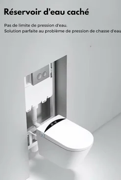 Rentside WC JAPONAIS EN CERAMIQUE - T31 WALL HUNG SUSPENDU