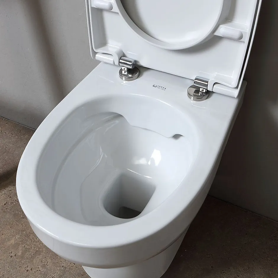 Kiamami Valentina Wc Suspendu En Céramique Blanche - Tuckett* Wc Suspendu