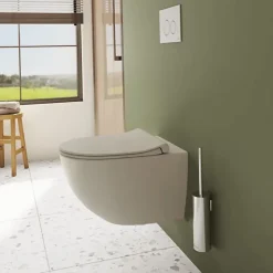 Vitra WC suspendu sans bride Sento lin + abattant