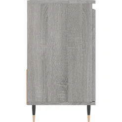 zmh Armoire de bain sonoma gris 65x33x60 cm bois d'ingénierie