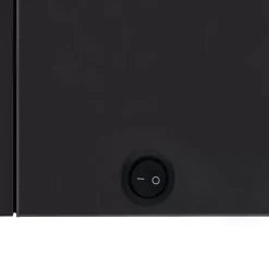 zmh Armoire de salle de bain à miroir LED 89x14x62 cm