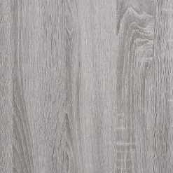 zmh Meuble d'évier sonoma gris 58x33x60 cm bois d'ingénierie